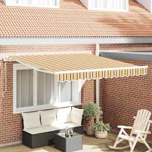 Elektrická Retrakční markýza Vícebarevný 300 x 250 cm - obrázek 1