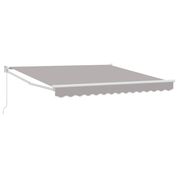 vidaXL Kokkuvolditav varikatus Helehall 300 x 250 x 165 cm