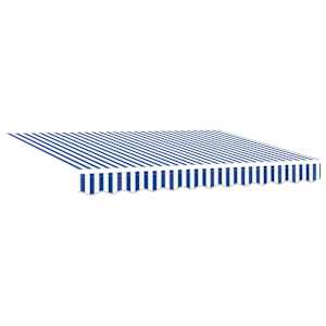 Budsorovatelné zastřešení Modrá a bílá 350 x 250 cm - obrázek 4