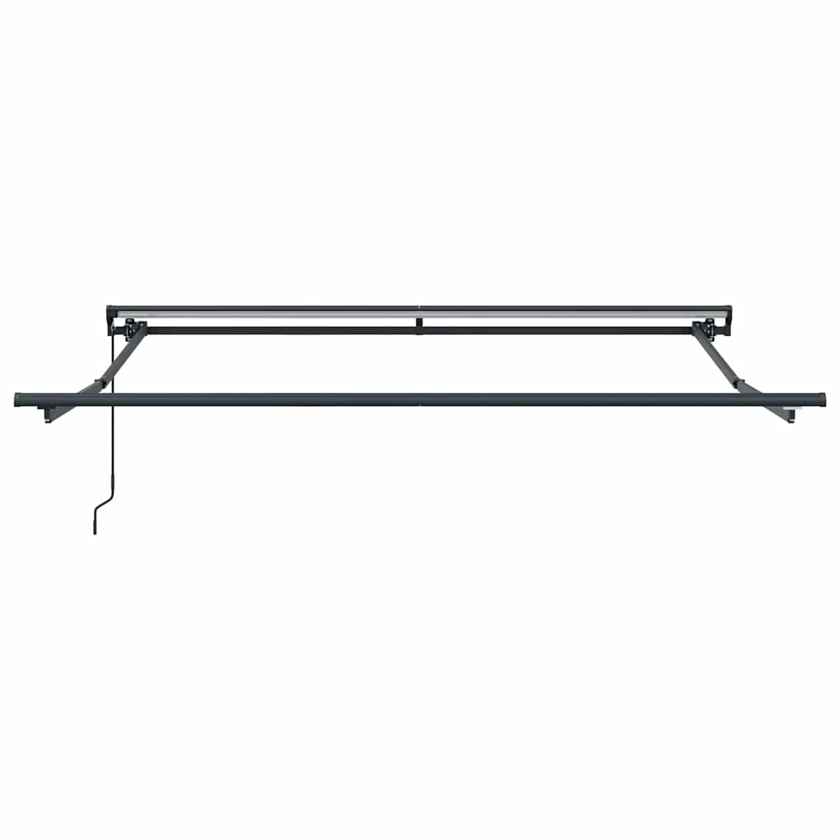Udtrækkelig markise Blå og Hvid 350 x 250 cm - Billede 6