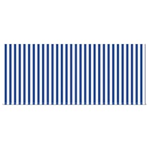 Retraktilna tenda Modra in bela 350 x 250 cm - slika 7
