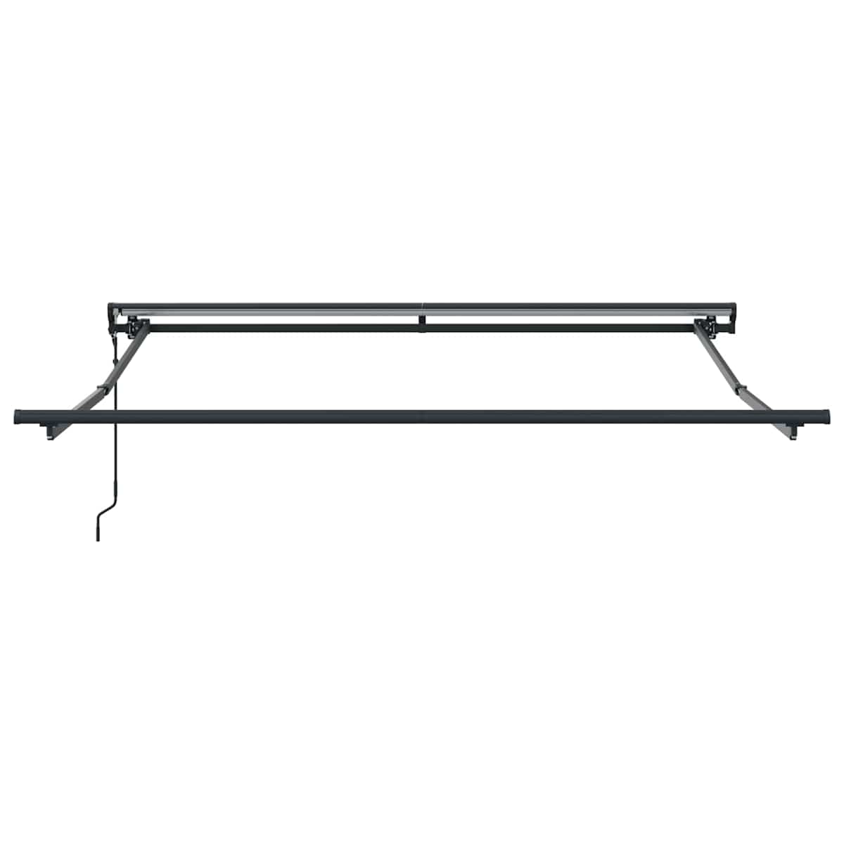 Udtrækkelig markise Creme 350 x 250 cm Polyester og Aluminium - Billede 9