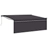 vidaXL Kailastud raam Kollane ja Valge 350 x 250 cm