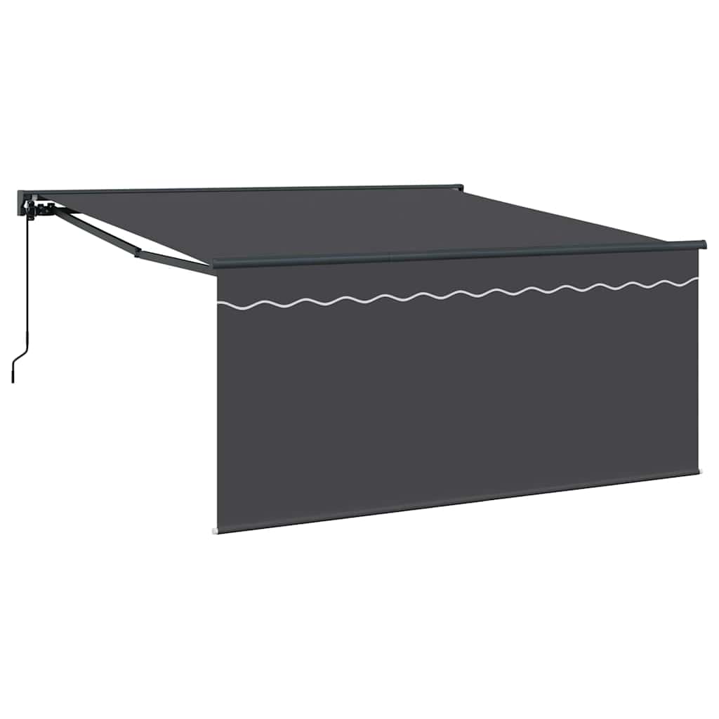 Vetoutuva markiisi Antrasiitti Harmaa 350 x 250 cm