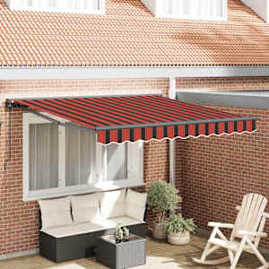 Budsorovatelné zastřešení Oranžová a Černá 350 x 250 cm - obrázek 1