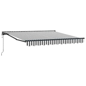 Rám markýzy Antracitová a bílá 350 x 250 cm - obrázek 2