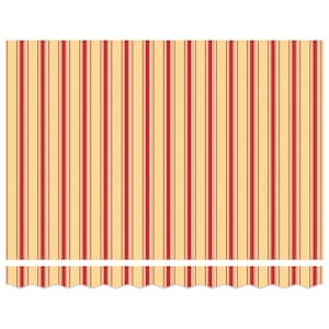 Stahovací markýza Žlutá a oranžová 350 x 250 x 165 cm - obrázek 7