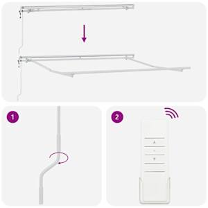 Retraktilna tenda Rumena in oranžna 350 x 250 cm blago - slika 9