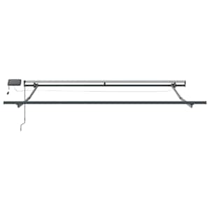 Stahovací markýza Vícebarevný 350 x 250 cm Látka a hliník - obrázek 8