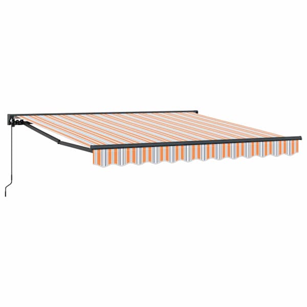 vidaXL Kailastud raam Sinine ja Oranž 350 x 250 cm
