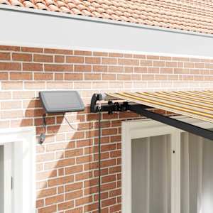 Retraktilna tenda z LED lučmi večbarvno 350 x 250 cm blago - slika 4