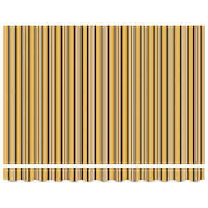 Budsorovatelné zastřešení Vícebarevný 350 x 250 cm textil - obrázek 7