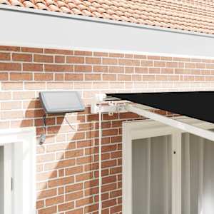 Retraktilna tenda Črna 350 x 250 cm Tkanina in jeklo - slika 4