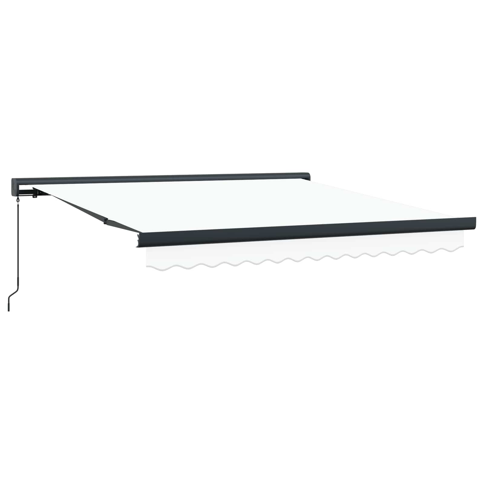 Toldo Retráctil 350 x 250 cm Tela y Metal