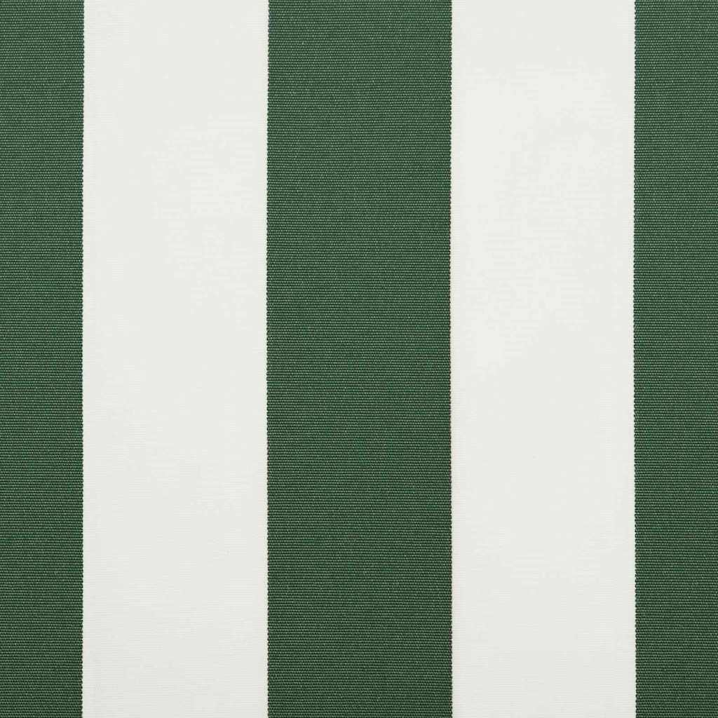 Inklapbaar Zonnescherm Groen en Wit 350 x 250 cm image 14