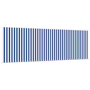 Retraktilna tenda Modra in bela 400 × 300 cm - slika 4