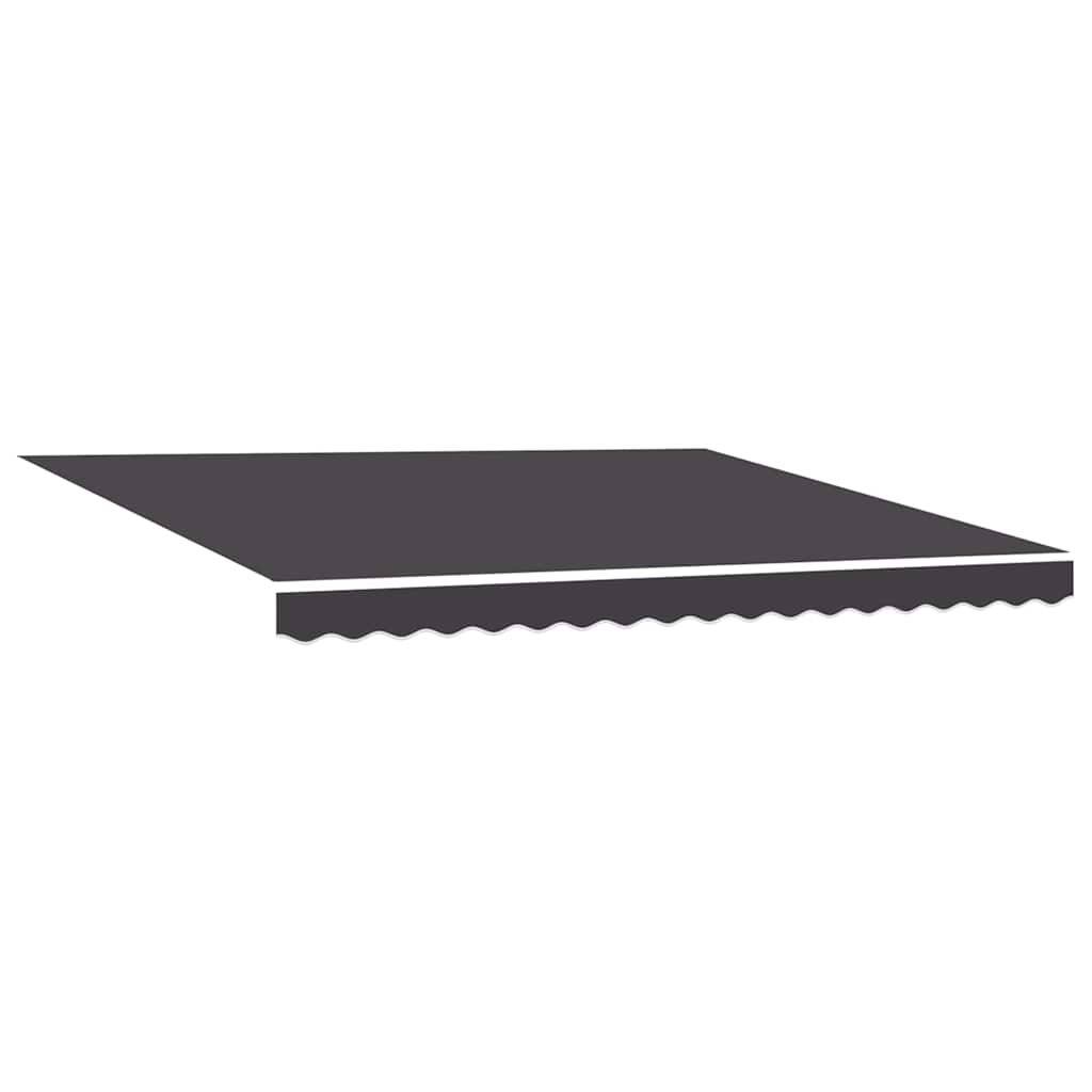 Automaattisesti sisäänvedettävä markiisi Antrasiitti 400×300 cm