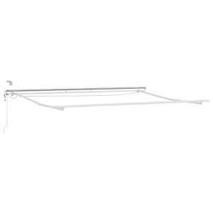 Retraktilna tenda z LED lučmi Oranžna in Rjava 400 × 300 cm - slika 7