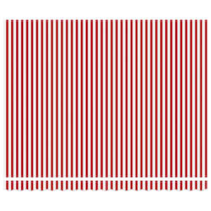 Retraktilna tenda z LED lučmi Rdeča in bela 400 × 300 cm - slika 8