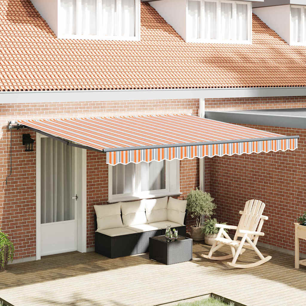 Zatemniteľná markíza Viacfarebný 400 × 300 cm Polyester 3330563