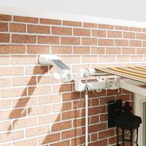 Retraktilna tenda večbarvno 400 × 300 cm Poliester in kovina - slika 4