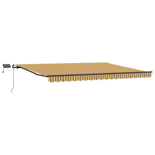 vidaXL Kokkuvolditav varikatus Mitmev&auml;rviline 400 &times; 300 cm