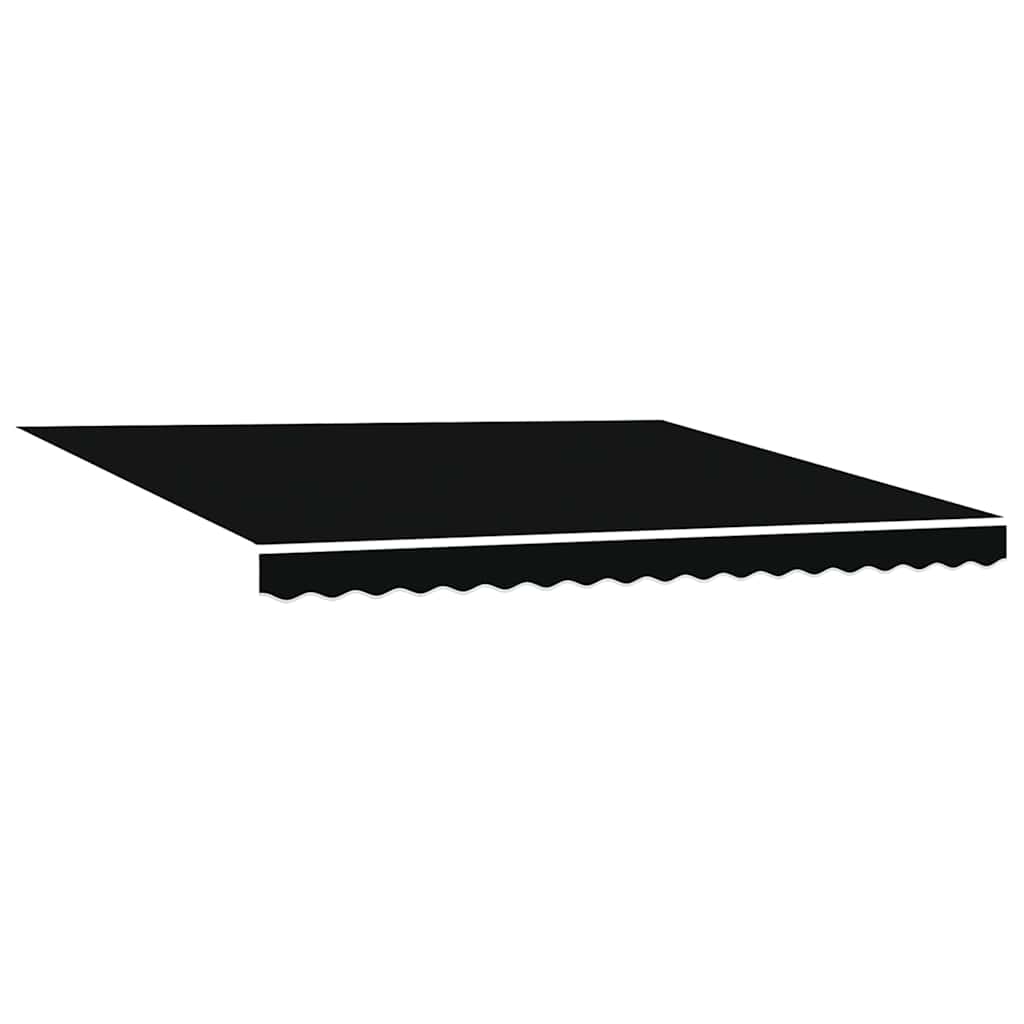 Automaattinen sisäänvedettävä markiisi musta 400×300 cm
