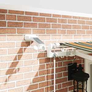 Retraktilna tenda z LED lučmi Zelena in Rumena 400 × 300 cm - slika 4