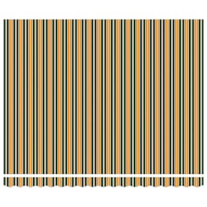 Retraktilna tenda z LED lučmi Zelena in Rumena 400 × 300 cm - slika 8