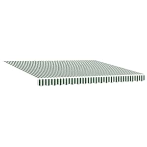 Elektrická Retrakční markýza Zelená 400 × 300 cm - obrázek 4