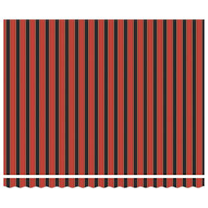 Stahovací markýza oranžová a hnědá 400 × 350 cm Polyester - obrázek 8