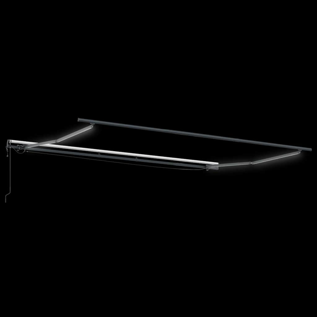 Luifeldoek met Rood en Wit 400 × 350 cm Polyester image 6