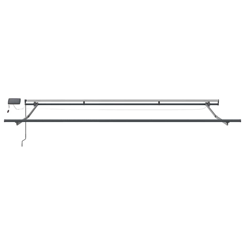 Uitschuifbare luifel Meerkleurig 400 × 350 cm Stof en Aluminium image 9