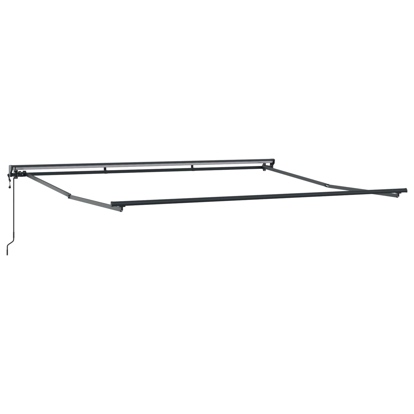 Luifeldoek met Groen en Wit 400 × 350 cm Polyester image 5