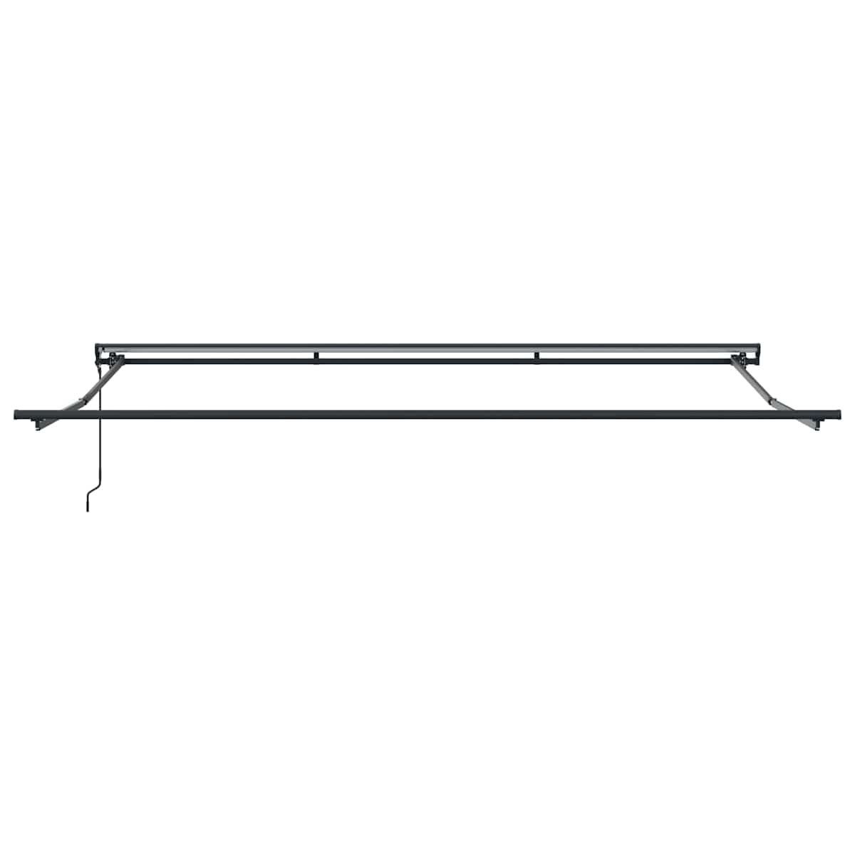 Udtrækkelig markise Blå og Hvid 400 × 300 cm - Billede 9