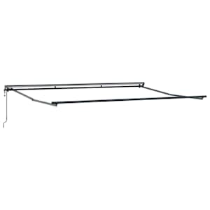 Retraktilna tenda krema 450 × 300 cm Poliester in kovina - slika 5