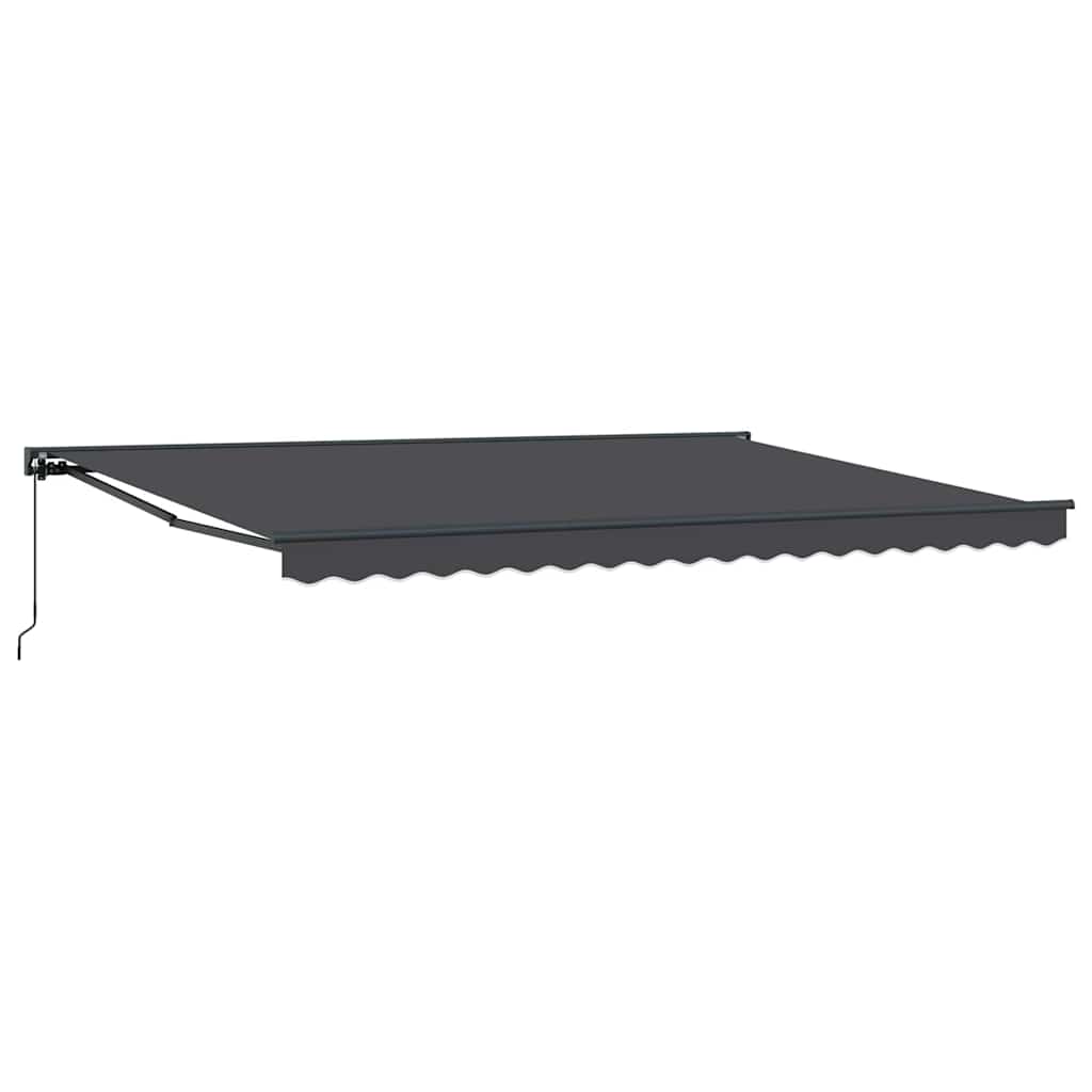 Vetoutuva markiisi Antrasiitti 450×300 cm