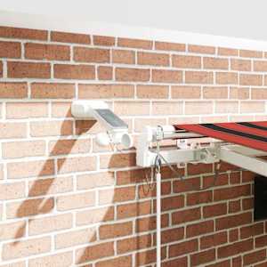 Retraktilna tenda z LED lučmi Oranžna in Rjava 450 × 300 cm - slika 4