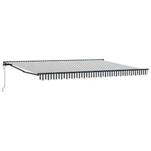 Budsorovatelné zastřešení Antracitová a bílá 450 × 300 cm - obrázek 2