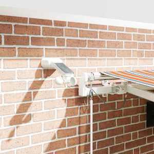 Retraktilna tenda večbarvno 450 × 300 cm Poliester in kovina - slika 4