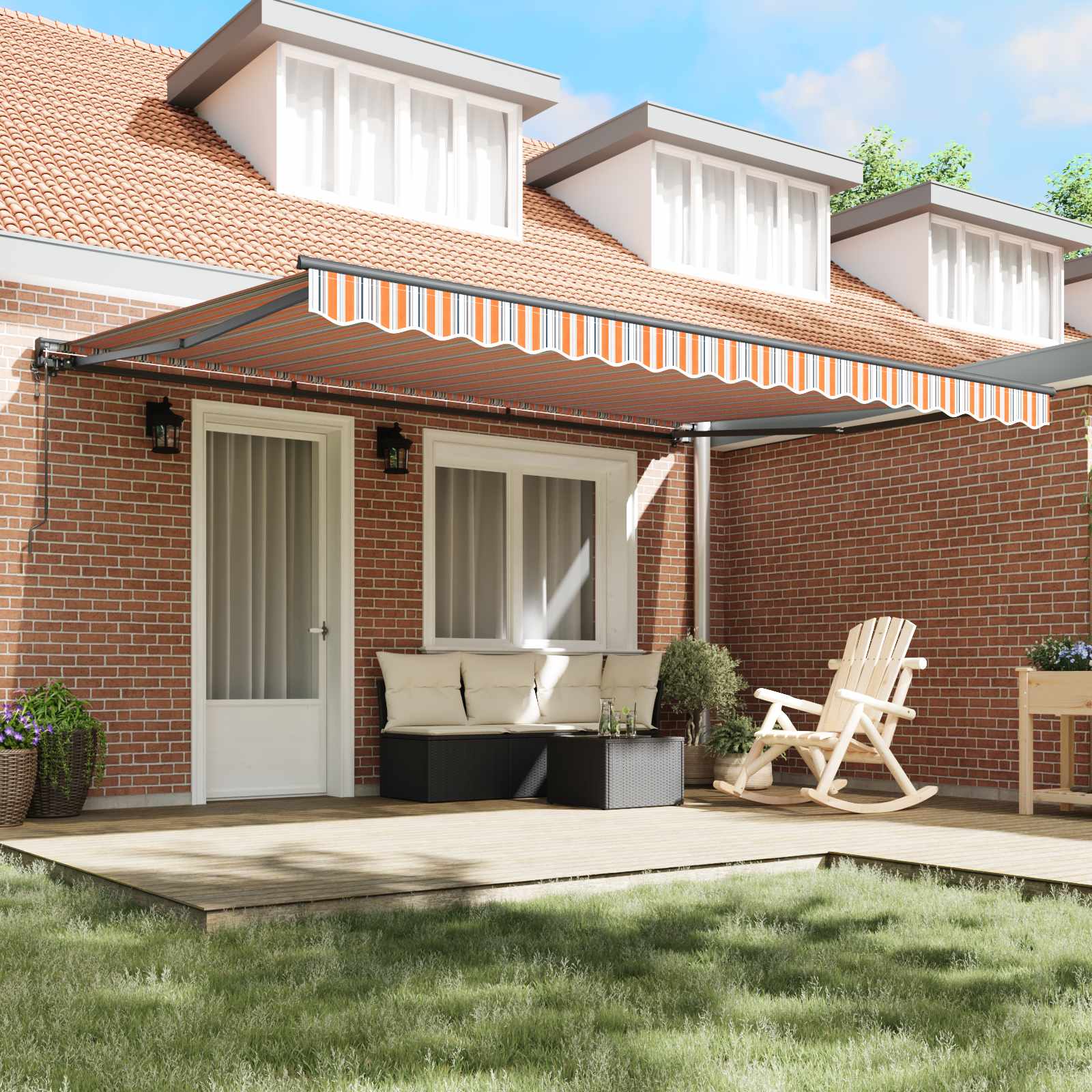 Kailastud raam Sinine ja Oranž 450 × 300 cm 26 Kõik vajalik sinu aeda ja koju! Kailastud raam Sinine ja Oranž 450 × 300 cm - Image 3