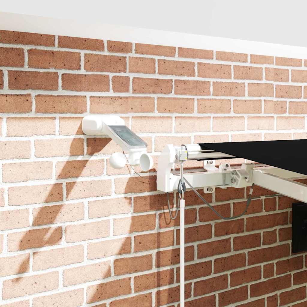 Inklapbaar Zonnescherm Zwart 450 × 300 cm Polyester en Metaal image 4