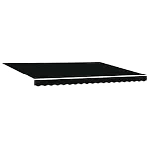 Budsorovatelné zastřešení Černá 450 × 300 cm Polyester a kov - obrázek 5