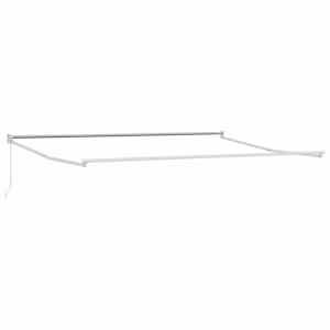 Budsorovatelné zastřešení Černá 450 × 300 cm Polyester a hliník - obrázek 5