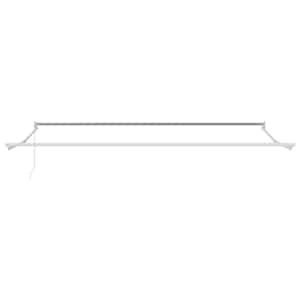 Budsorovatelné zastřešení Černá 450 × 300 cm Polyester a hliník - obrázek 7