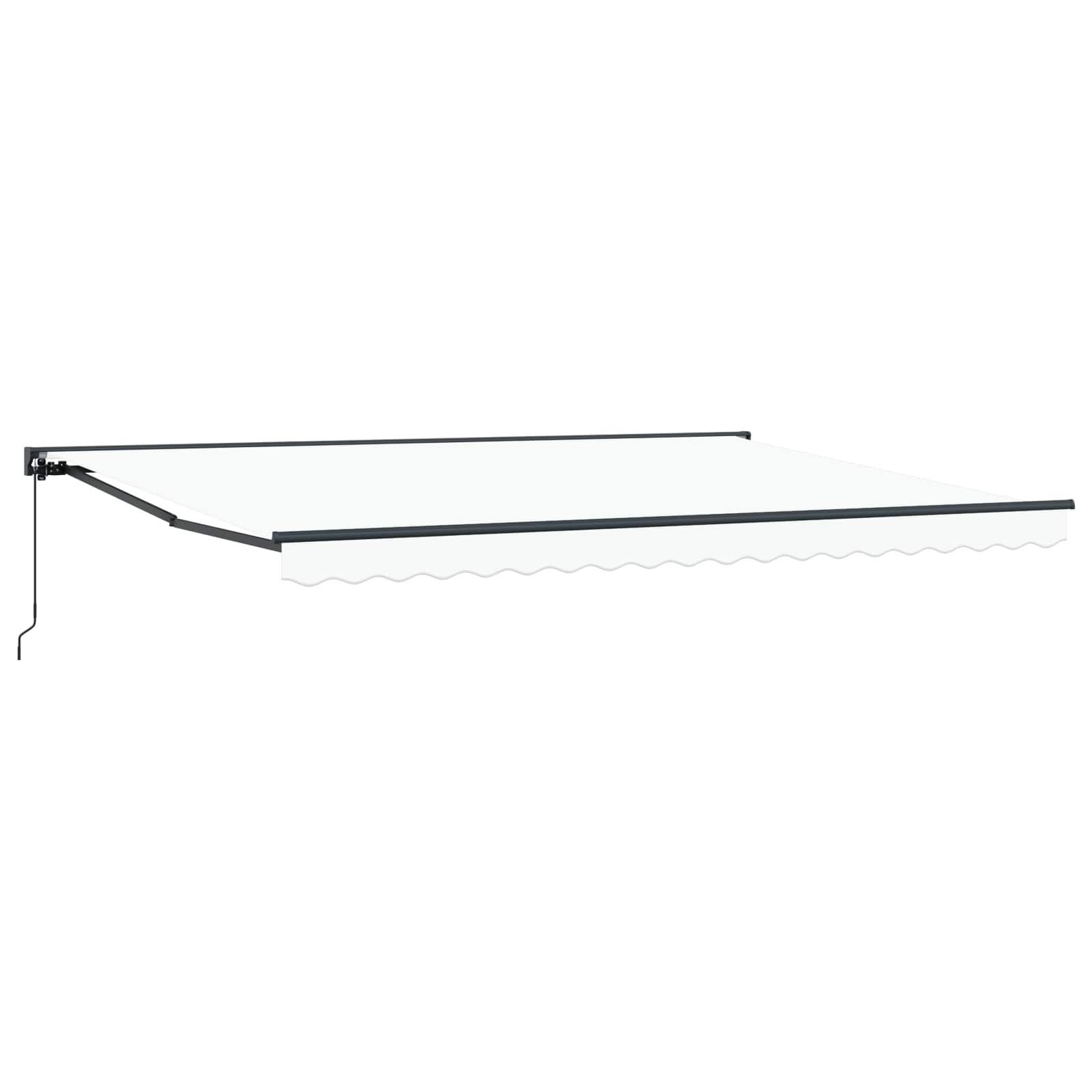 Kailastud raam Valge 450 × 300 cm Polüester PU-kattega 2 Kõik vajalik sinu aeda ja koju! Kailastud raam Valge 450 × 300 cm Polüester PU-kattega - Image 2