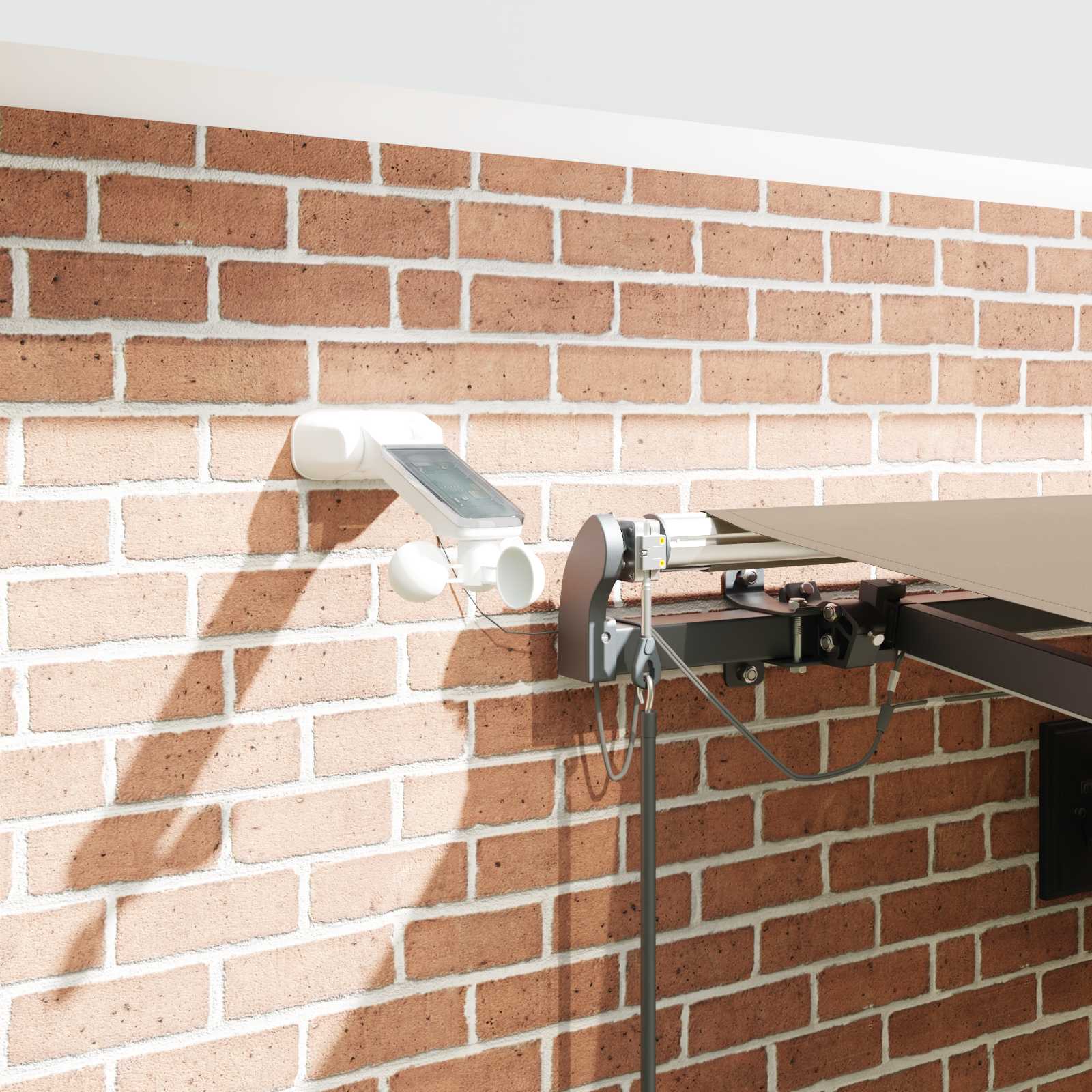 Luifeldoek met Beige 450 × 350 cm Polyester image 4