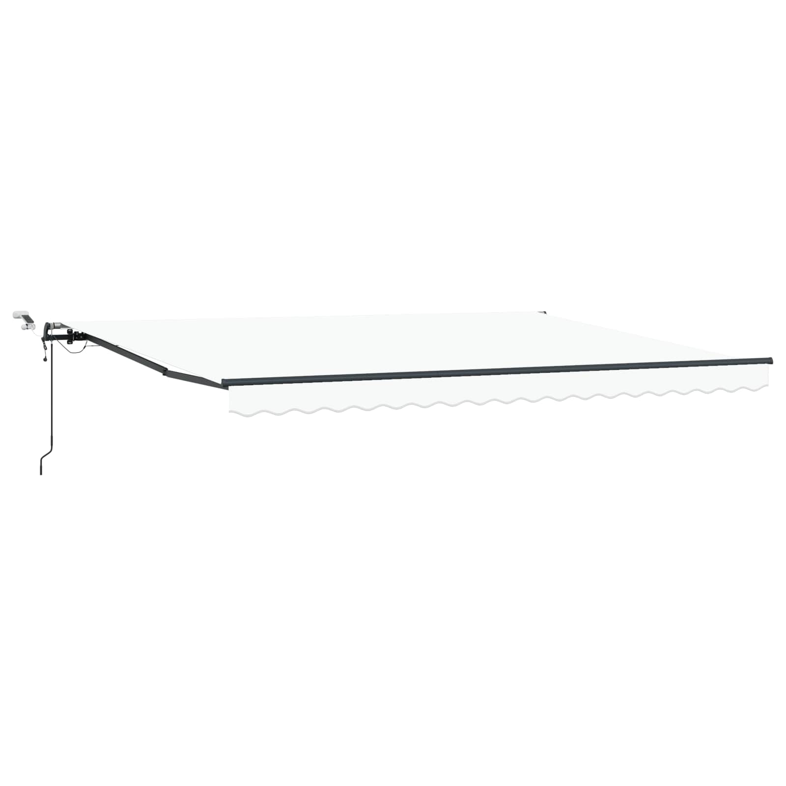Plátno pro markýzu Bílá 450 × 350 cm Polyester3331144