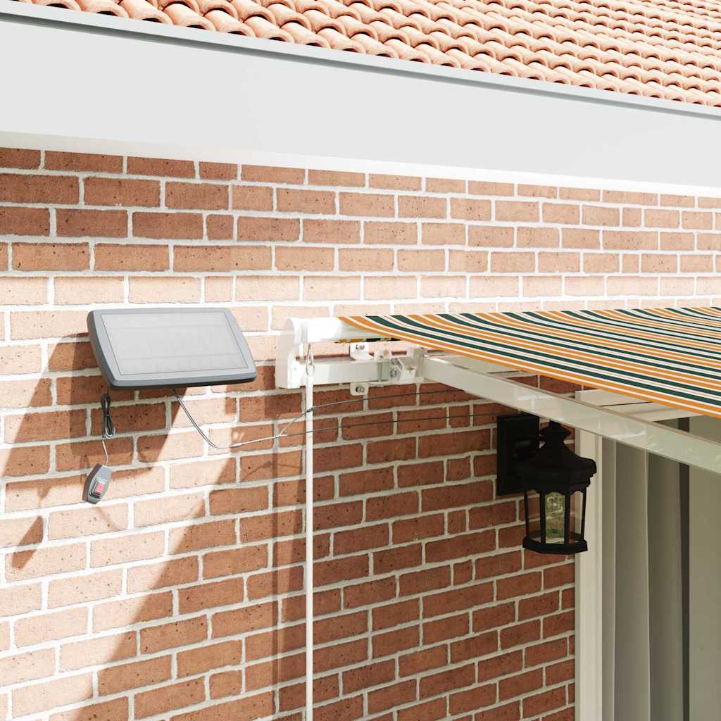 Inklapbaar Zonnescherm met 450 ×350 cm Stof image 4