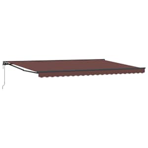 Rám markýzy Hnědá 500 × 300 cm - obrázek 2